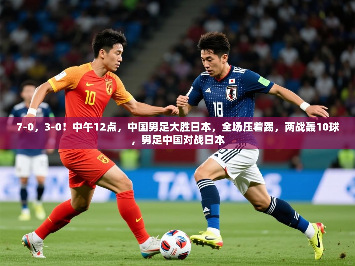 2025华体会登录7-0,3-0!中午12点,中国男足大胜日本,全场压着踢,两战轰10球,男足中国对战日本 第2张