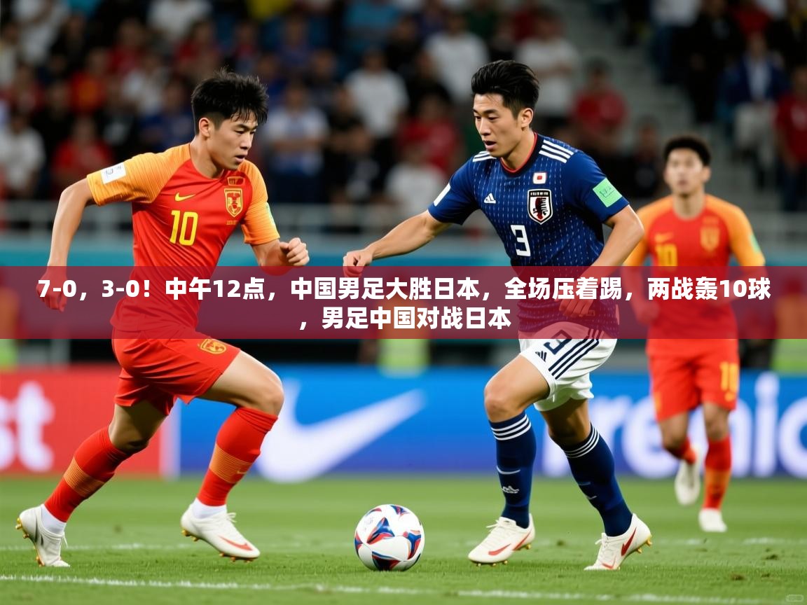 2025华体会登录7-0,3-0!中午12点,中国男足大胜日本,全场压着踢,两战轰10球,男足中国对战日本 第4张
