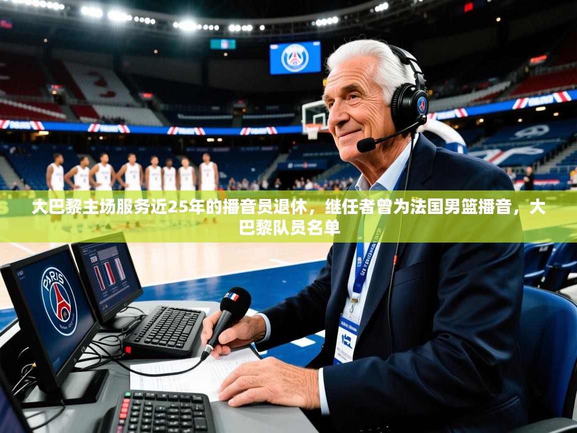 2025华体体育app大巴黎主场服务近25年的播音员退休,继任者曾为法国男篮播音,大巴黎队员名单 第1张