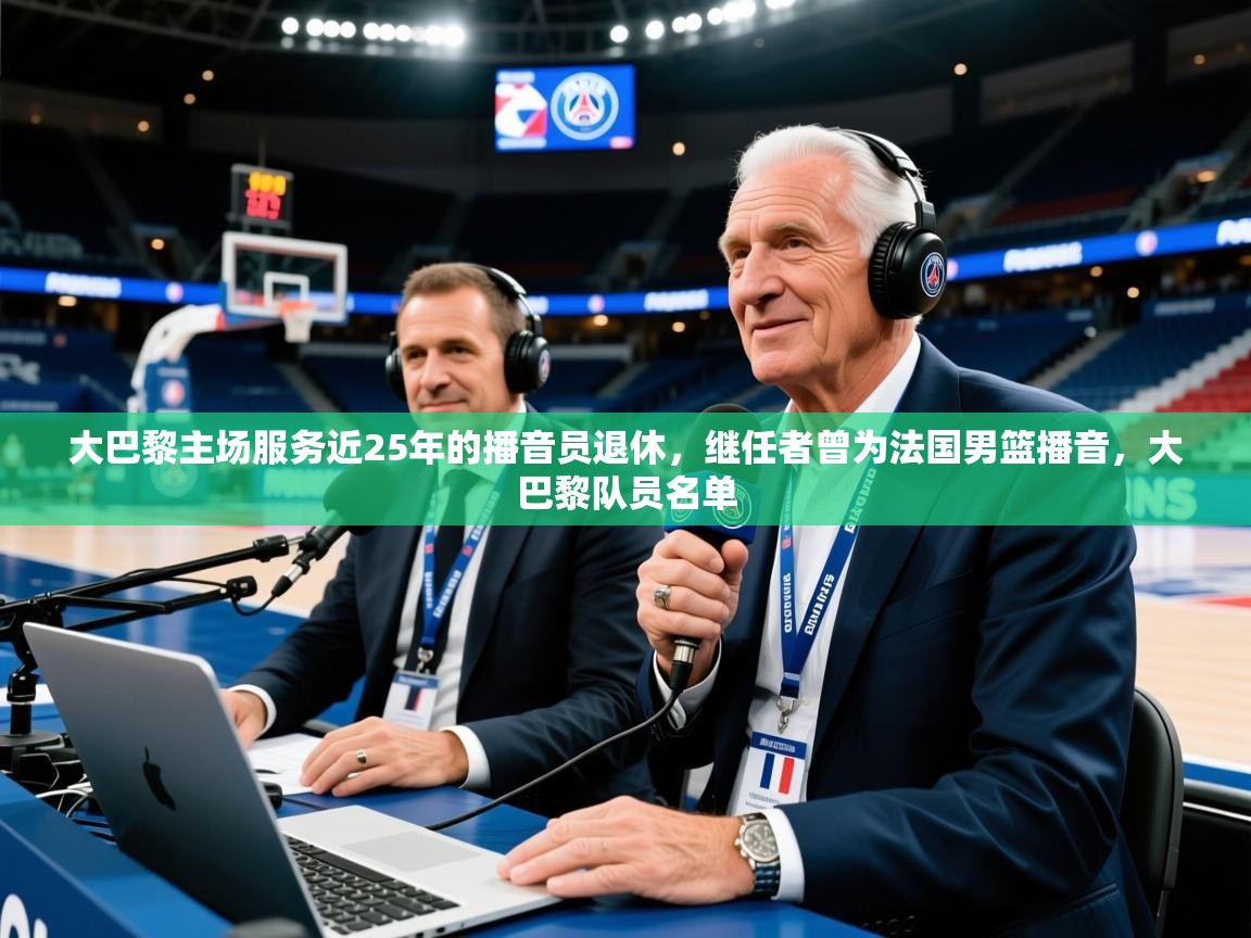2025华体体育app大巴黎主场服务近25年的播音员退休,继任者曾为法国男篮播音,大巴黎队员名单 第2张