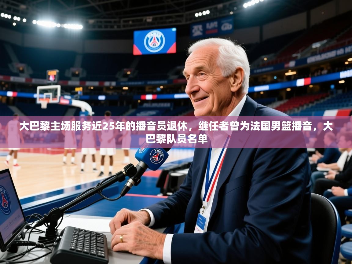 2025华体体育app大巴黎主场服务近25年的播音员退休,继任者曾为法国男篮播音,大巴黎队员名单 第4张