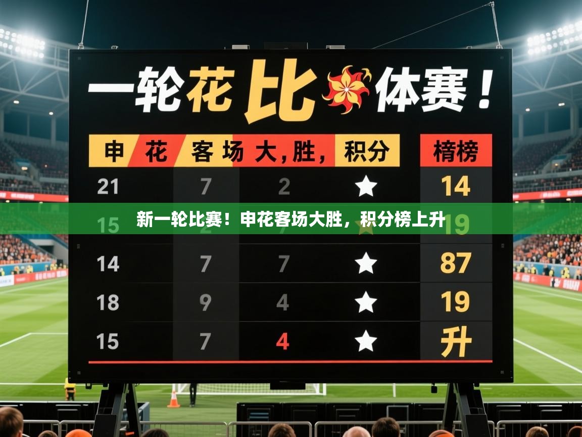 2026华体会登录网址新一轮比赛！申花客场大胜，积分榜上升  第2张